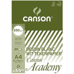 Papier dessin blanc Academy Canson