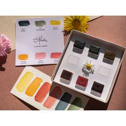 ALMATER | Aquarelle artisanale — 6-set