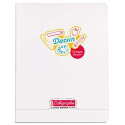 Cahier de dessin piqué Polypro 8000