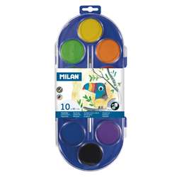 Set de 10 pastilles aquarelle Milan