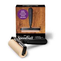 Speedball® | Inktroller ○ soft rubber — black