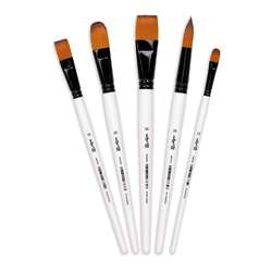 DARWI® | FOR YOU penselen ○ 5-set Thick brushes — synthetisch haar