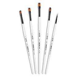DARWI® | FOR YOU penselen ○ 5-set Thin brushes II — synthetisch haar