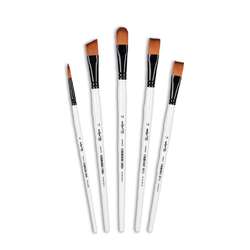 Set de 5 pinceaux larges n°2 Darwi for You