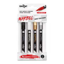 Set de 4 marqueurs Marbel Darwi