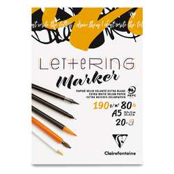 Bloc Lettering Clairefontaine 