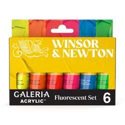 Set acrylique nuances fluos Galeria Winsor & Newton