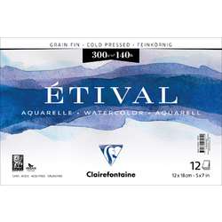 Bloc aquarelle Clairefontaine Etival (300g/m²)