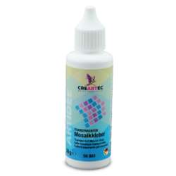 Colle transparente pour mosaïque Creartec