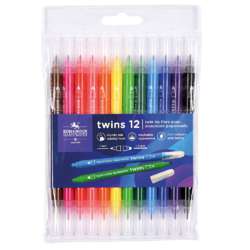 KOH-I-NOOR | twins 7710 school-viltstift ○ dubbelzijdig — sets