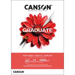 Bloc Graduate Huile/Acrylique Canson