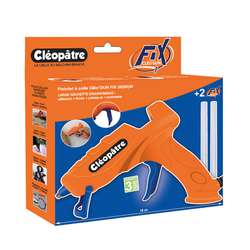 Pistolet à colle Cléopatre et recharge