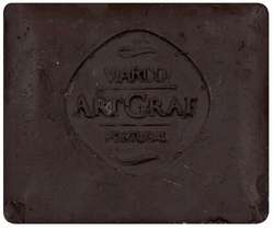 Viarco® | ART GRAF® TAILOR SHAPE WATER-SOLUBLE krijt, Dark brown (Van Dyck brown)