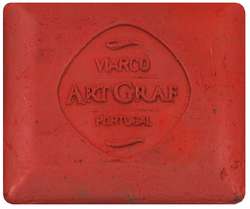 Viarco® | ART GRAF® TAILOR SHAPE WATER-SOLUBLE krijt, Primary red