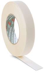 Toile fibranne de couleur, 25 mm, Ecru