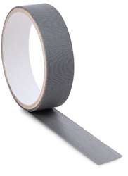 Toile fibranne de couleur, 25 mm, Gris