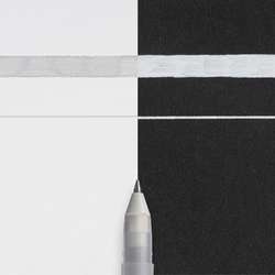 Stylo gel Gelly Roll  Moonlight 06 SAKURA, Gris clair
