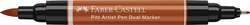 Marqueur double pointe Pitt Artist Pen Dual Faber-Castell, Sanguine