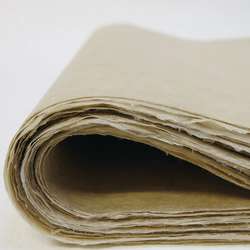 Papier Lokta Khadi, 50 x 75cm, Naturel mat