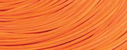 Rotin de couleur, 250 g, Orange