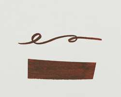 kleur: bruin — geur: cacao