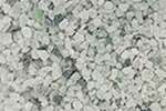 glassroxx© | Glasgranulaat ○ gekleurd — 100% recycled, papieren zakje 150 g, Matt white