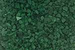 glassroxx© | Glasgranulaat ○ gekleurd — 100% recycled, papieren zakje 150 g, Leafy green