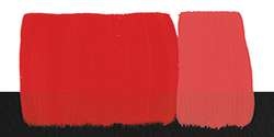 Vermilion deep hue