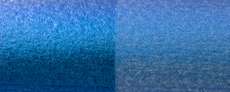 Azur métallique irisé