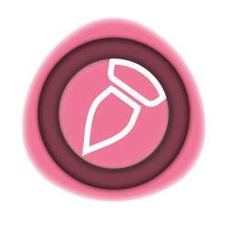 Feutre pointe pinceau Goldfaber Creative Marker, Rose bonbon