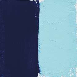Bleu de cobalt foncé océan véritable