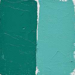 Vert bleuté de cobalt clair véritable