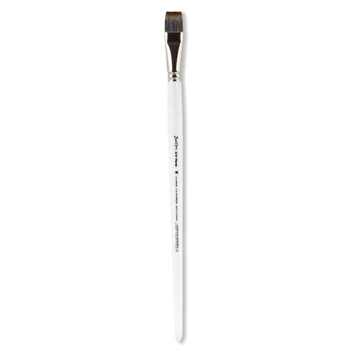Pinceaux plats pour peinture floreal Bob Ross 