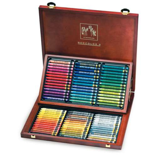 CARAN d'ACHE® | NEOCOLOR® II watersoluble wax pastel - 84-cadeauset 