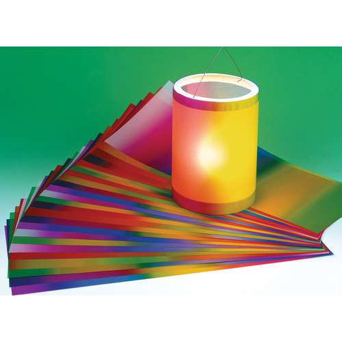 Folia transparant regenboog  papier, 115g 