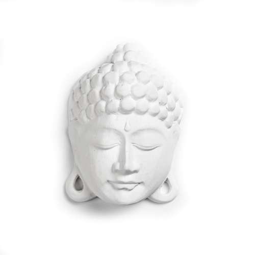 Modèle en plâtre Powertex masque Bouddha XL 