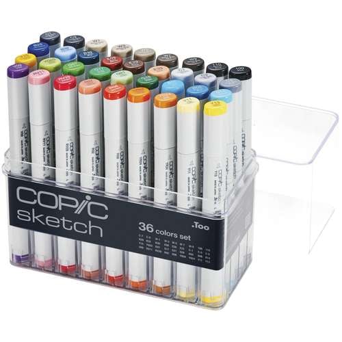 COPIC® | sketch marker — 36-case Basic 