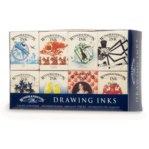 WINSOR & NEWTON™ | Drawing ink — 8-set Henry 