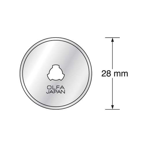 Olfa Rotary Cutter RTY-1/G cirkelmes 