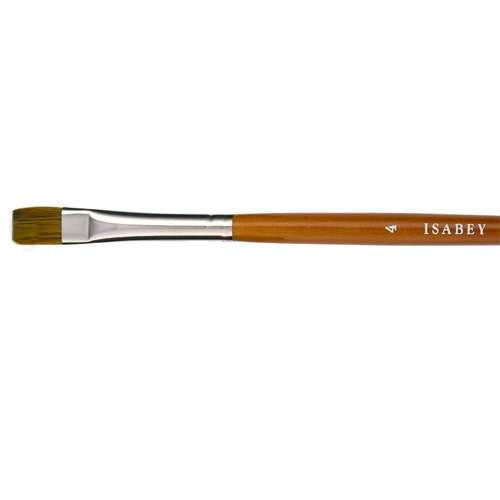 Isabey acryl 6562 plat penseel - synthetisch haar 