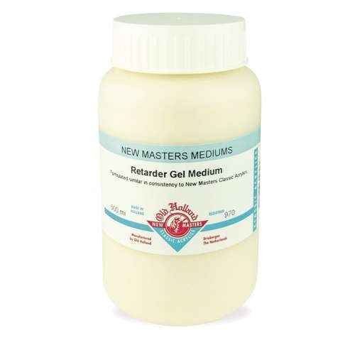 Old Holland | NEW MASTERS Retarder Gel Medium — voor acrylverf 