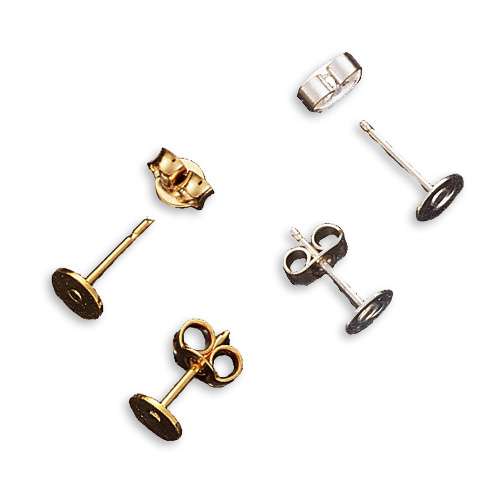 Supports clous pour boucles d'oreilles 