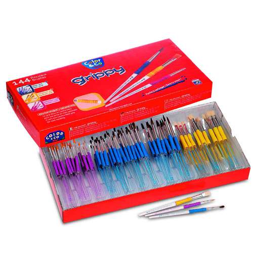 Color & Co Grippy kinderpenselen 