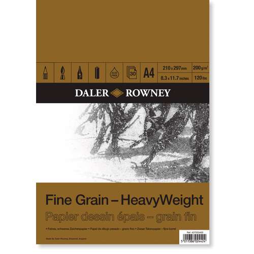 Bloc grain fin Daler Rowney 