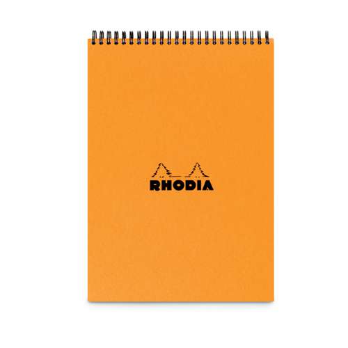 RHODIA® | Classic NOTEPAD oranje — spiraalblok 