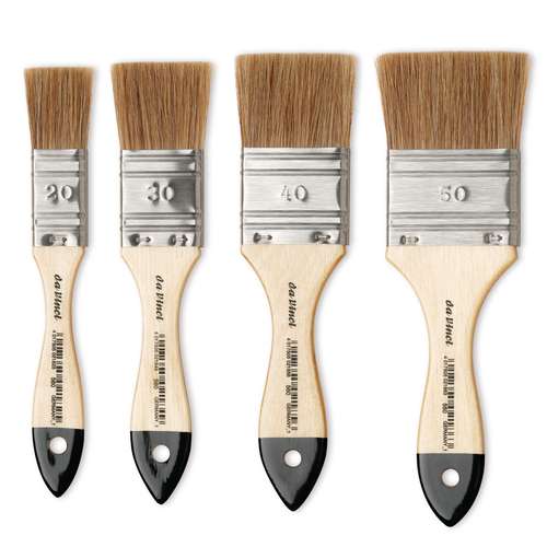 da Vinci | serie 560 penseel, breed, runderhaar 