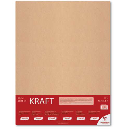 Feuilles d'aggloméré A4 et A3, carton Kraft brun pour Scrapbooking