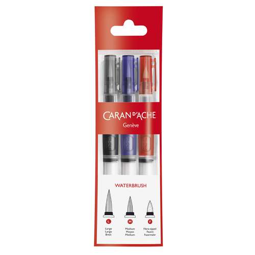 CARAN d'ACHE® | Water brush Pen, set 