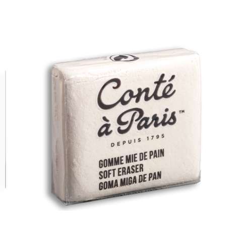 Gomme mie de pain Conté à Paris 