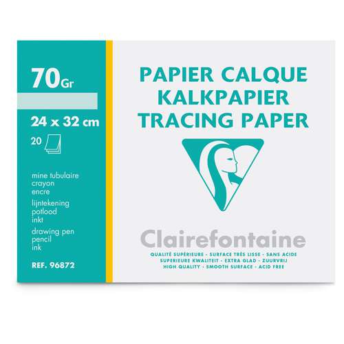 Clairefontaine Kalkpapier 70-75 gr/m² 